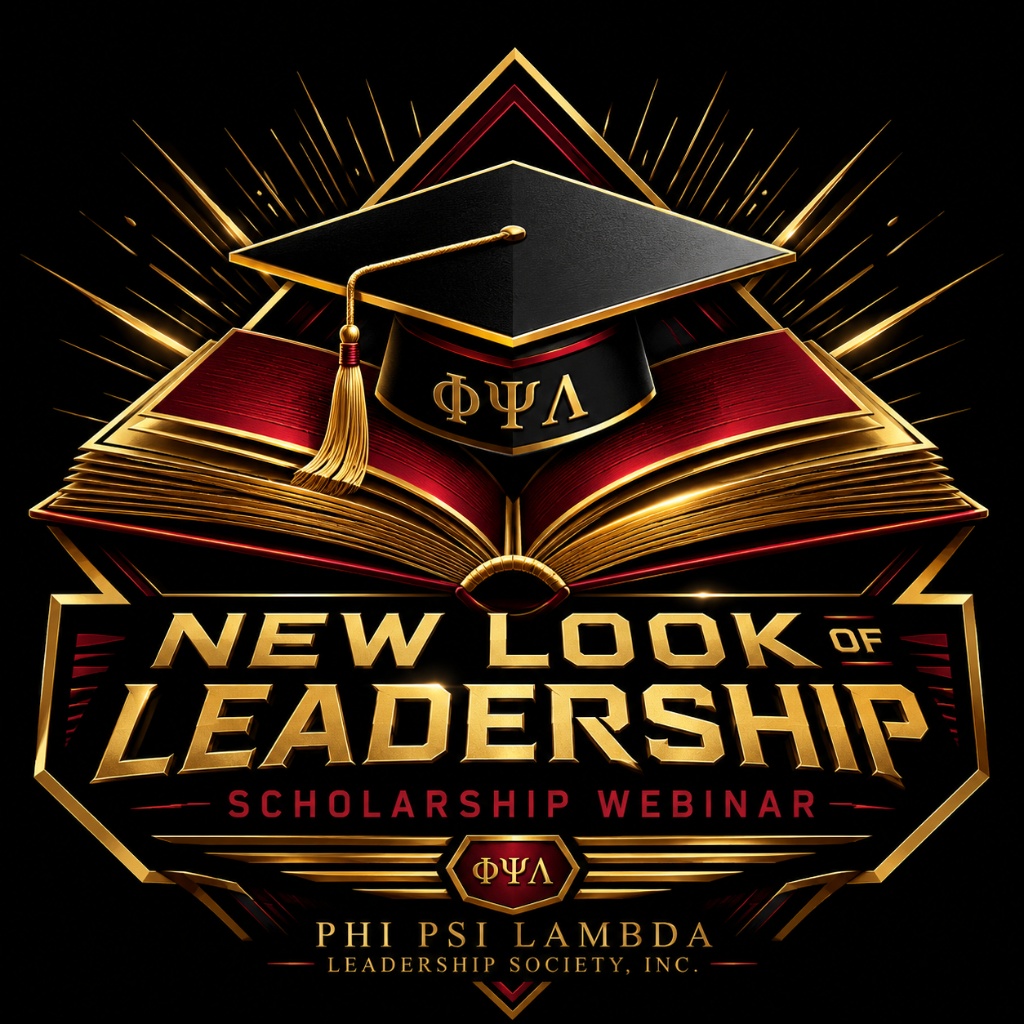 The New Look of Leadership Scholarship Webinar logo